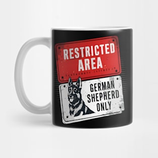 German Shepherd Lover Vintage Graphic Mug